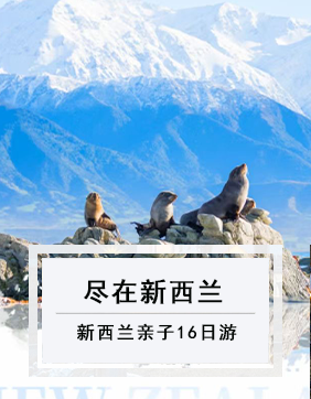 【盡在新西蘭】奔赴原始曠野，追尋生命奧義新西蘭親子16日游